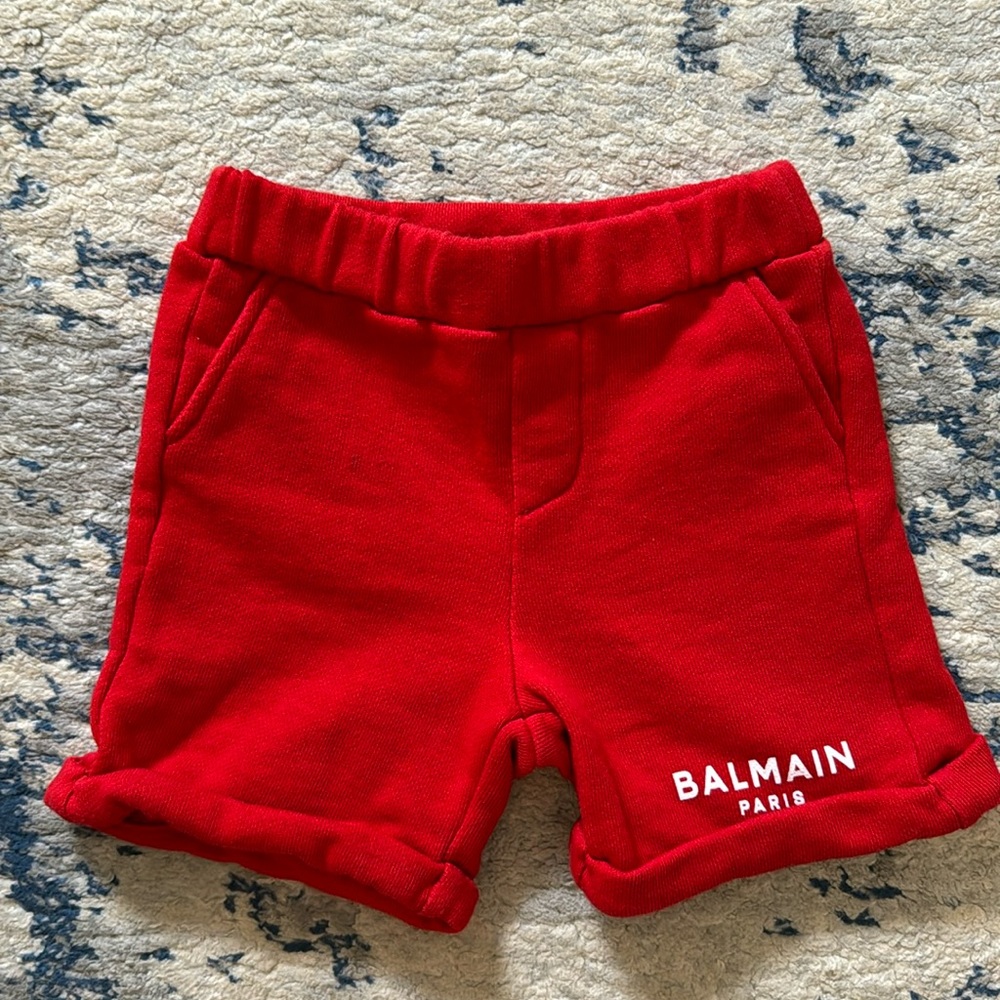 Balmain toddler shorts